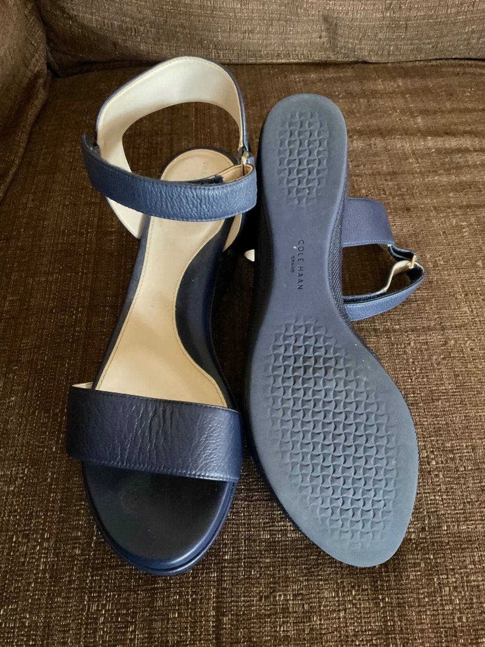Cole Haan Grand Ambition Platform Wedge Sandals